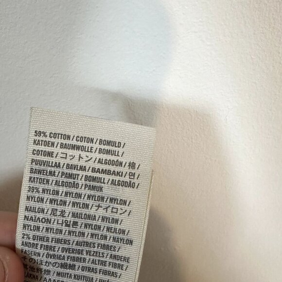 Hollister Navy Long Sleeve Button Down Lacey Cardigan - Size: Small - Picture 4 of 5